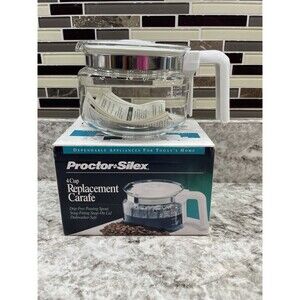 Proctor Silex 4 Cup Replacement Carafe A9804 Coffee Pot New
